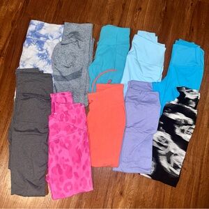 Bundle: 11 leggings (S)